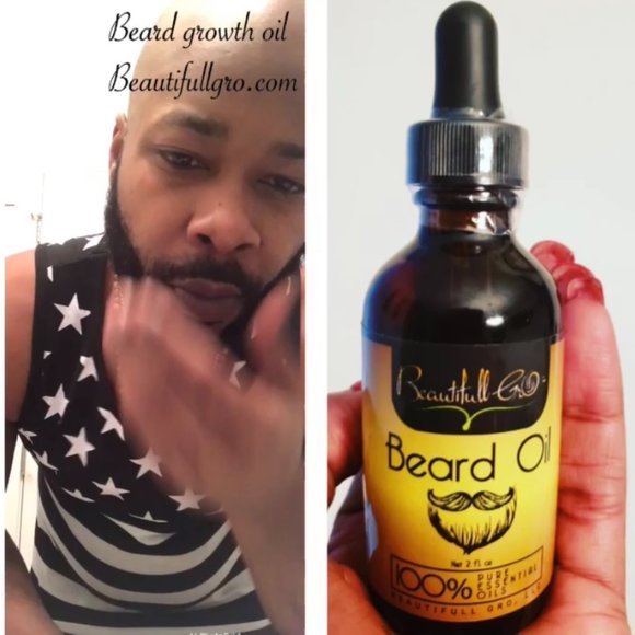100% Natural Beard Regrowth Oil - Picture 3 of 4